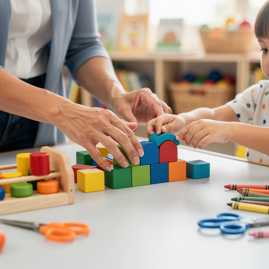 SARA'S PRE-SCHOOL Ridgewood NJ preschool and child care programs with happy children in educational setting